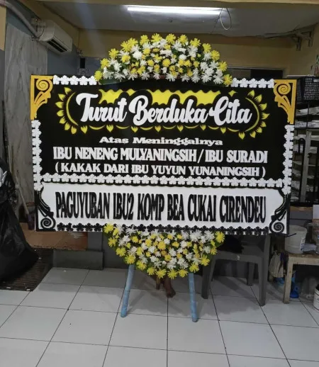 Papan Bunga Duka Ketip Juwana